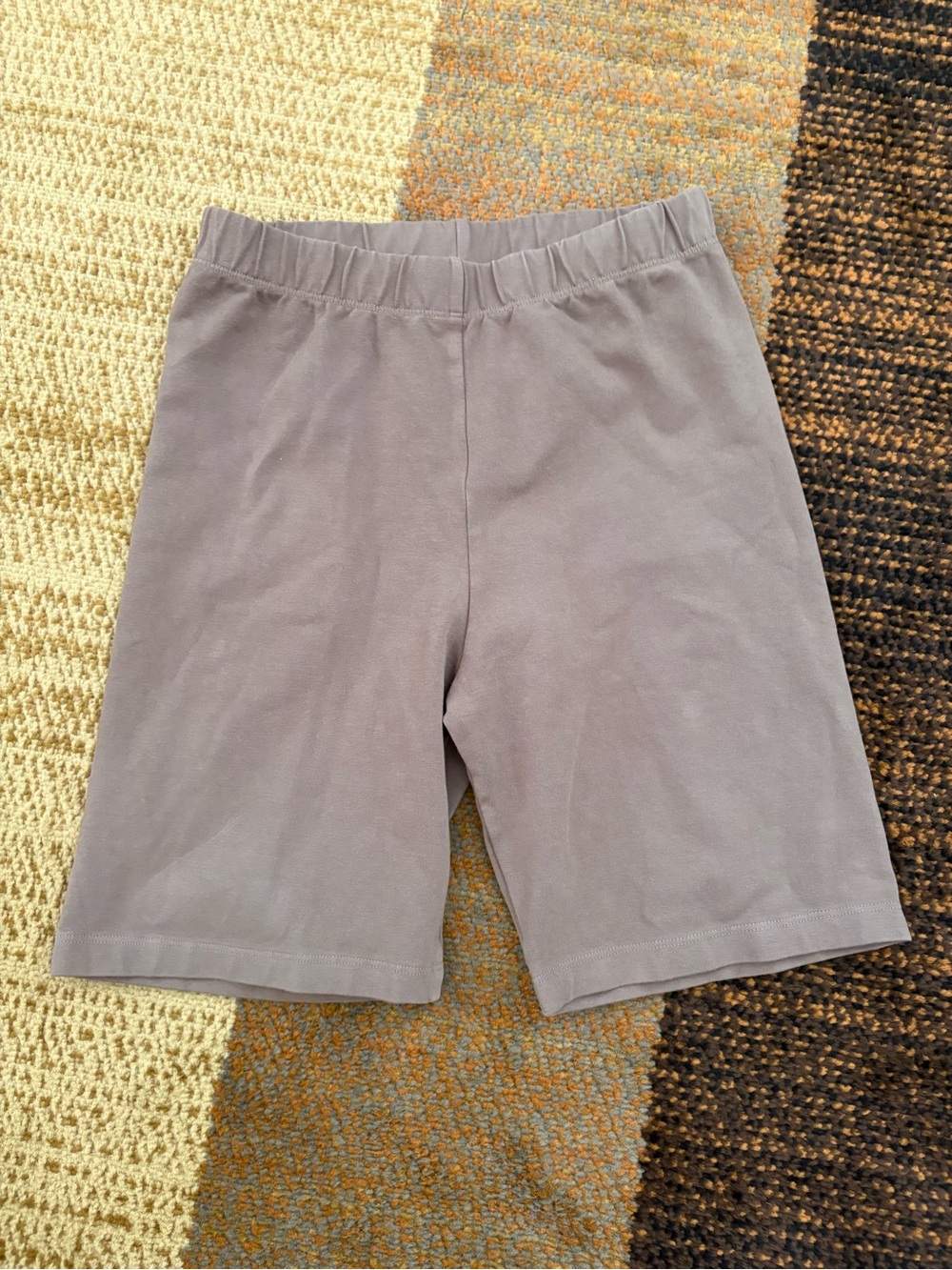 Women’s Elastic Waist Casual Bike Shorts -